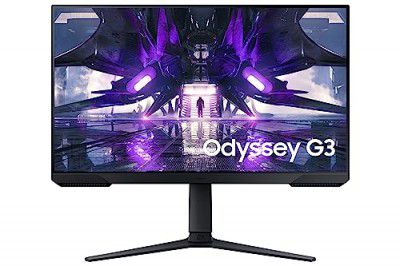 Samsung 27" Gaming Moniter (LS27AG320NWXXL, Black)