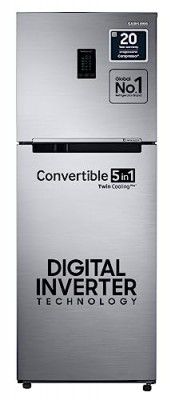 Samsung 301L 3 Star Convertible 5 In 1 Digital Inverter Frost-Free Double Door Refrigerator (RT34C4523S8/HL)