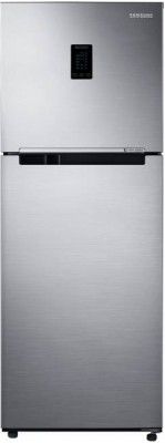 SAMSUNG 324 L Frost Free Double Door 2 Star Convertible Refrigerator  (ELEGANT INOX, RT34B4542S8/HL)