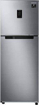 SAMSUNG 336 L Frost Free Double Door 3 Star Refrigerator (Elegant Inox (Light Doi Metal), RT37A4633S8/HL)