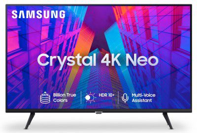 [Extra ₹5000 OFF] Samsung 43" Crystal 4K Neo Series Ultra HD Smart LED TV UA43AUE65AKXXL