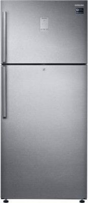 SAMSUNG 551 L Frost Free Double Door 2 Star Refrigerator  (Ez Clean Steel, RT56B6378SL/TL)