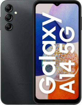 SAMSUNG Galaxy A14 5G (Black, 64 GB)  (4 GB RAM)