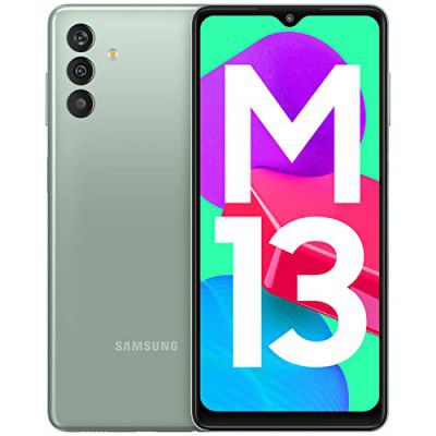 Samsung Galaxy M13 (Aqua Green, 6GB, 128GB Storage)