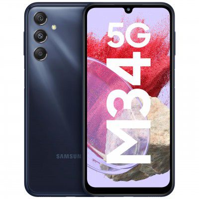 Samsung Galaxy M34 5G (Midnight Blue, 8GB, 128GB Storage)