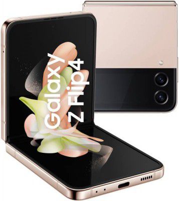 SAMSUNG Galaxy Z Flip4 5G (Pink Gold, 128 GB)  (8 GB RAM)