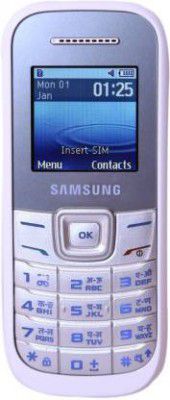 SAMSUNG GT-E1215ZWAINS  (White)