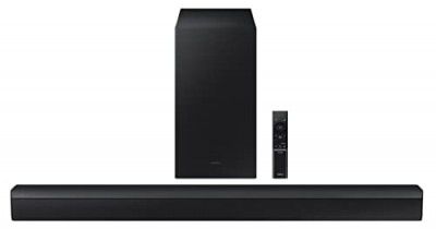 Samsung HW-B450/XL 2.1 Channel Dolby Digital Soundbar, Bluetooth (Powerful Bass, Black)