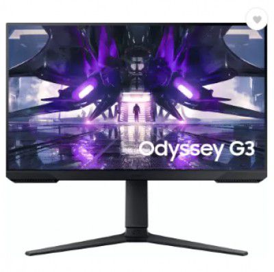 SAMSUNG Odyssey G3 24" Full HD, 3-Sided Borderless Display Flat Gaming Monitor (LS24AG320NWXXL/LS24AG322NWXXL)