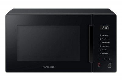 Samsung (Renewed) 23 L Baker Series Microwave Oven (MS23T5012UK/TL, Black, With Steamer Bowl) (MS23T5012UK/TL-cr)