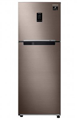 Samsung 314 L 2 Star Inverter Frost Free Double Door Refrigerator(RT34A4632DX/HL)