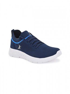 San Frissco Mens Blue Mesh Running Shoes