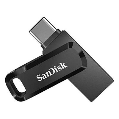 SanDisk Ultra Dual Drive Go usb3.0 Type C Pendrive for Mobile (Black, 64 GB, 5Y - SDDDC3-064G-I35)