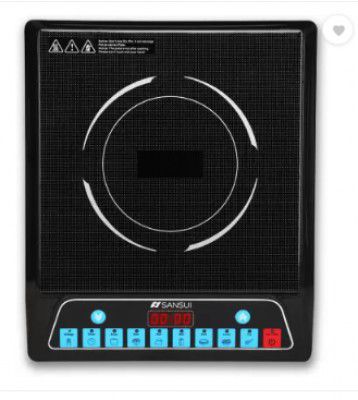 Sansui SmartChef Plus Induction Cooktop  (Black, Push Button)