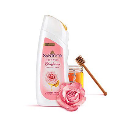 Santoor Blushing Skin Body Wash, 230ml