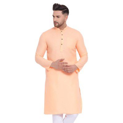 Sanwara Mens Art Silk Regular Kurta