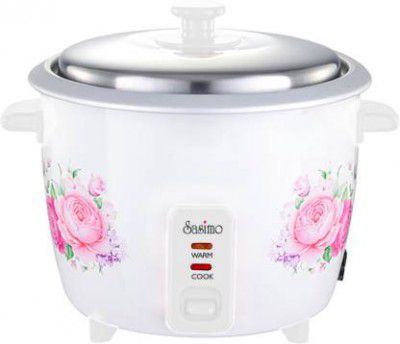 Sasimo 1.8 l (single pot) Electric Rice Cooker with Steaming Feature Rice Cooker Electric Rice Cooker