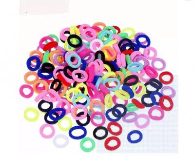 Savitri Elastic Hair Ties For Girls | Soft Seamless Hair Rubber Bands mini rubber band Rubber Band  (Pack of 50)