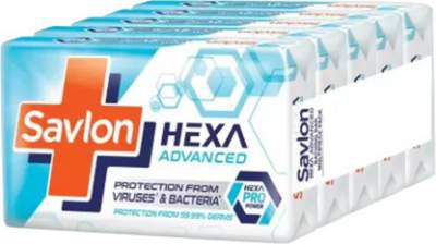 Savlon Hexa Advanced Soap - 125gx5 (5 x 125 g)