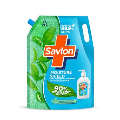 Savlon Moisture Shield Germ Protection Liquid Handwash Refill Pouch - 1500ml