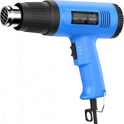 SCHOFIC 1500-Watt, 220V Dual Temperature Control Heat Gun with 50-400/550 C (Blue)