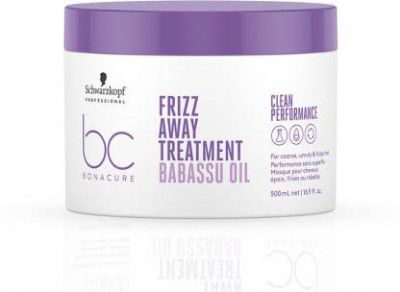 Schwarzkopf Bonacure Frizz Away Treatment with Babassu Oil  (500 ml)