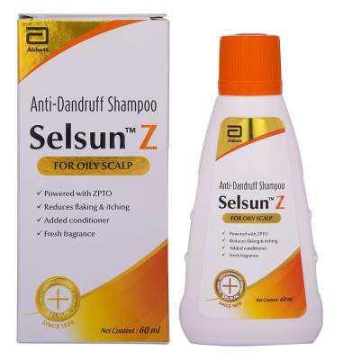 Selsun Z Anti-Dandruff Shampoo for Oily Scalp 60 ml