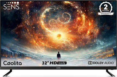 SENS 32WCSHD 32 inch HD Ready LED Smart Linux TV with Dolby Audio