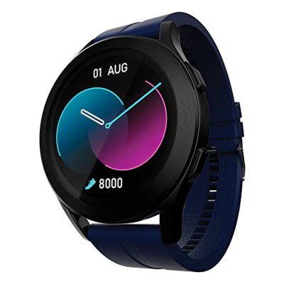 SENS EDYSON 2 Smartwatch with BT Calling, 150+ Watch Faces & Free Additional Strap (Midnight Blue)