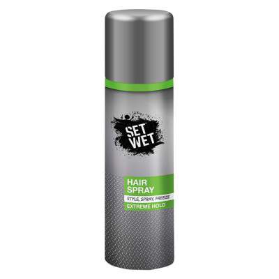 Set Wet Extreme Hold Hair Spray for Men 200 ML