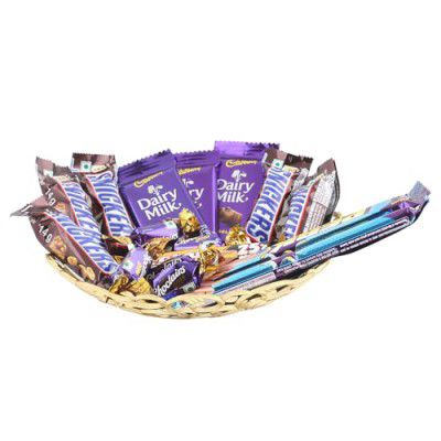 SFU E Com Dairy Milk Chocolate Gift Hamper | Chocolate Gift For Rakhi Birthday, Anniversary, Rakhi, Diwali, Holi | 123