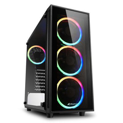 Sharkoon TG4-RGB Mid Tower PC Computer Case