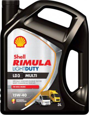 Shell Rimula LD3 Multi Heavy Duty Engine Oil  (3 L)