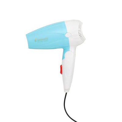 SHINON SH-1390 Professional Hair Dryer 1000 Watts Silky Shine Lightweight and Foldable Hair Dryer, Blue