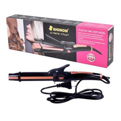 Shinon Sh-8775 3 In 1 Straightener,Curler & Crimper