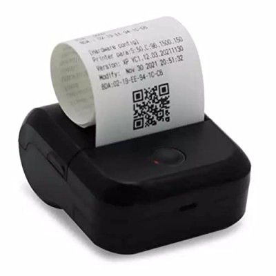 Shreyans SRS202 Receipt Printer, 58mm Receipt Printer, 2 inch Wireless Portable Mobile Mini Bluetooth Thermal Printer, Compatible with Android Windows for Small Business