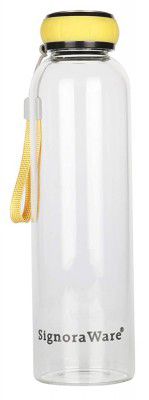 Signoraware Aqua Marine Borosilicate Glass Water Bottle, Set of 1