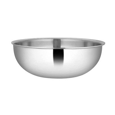 Signoraware Artista Tri-Ply Stainless Steel Induction Compatible Extra Deep Triply Tasla without Lid, 24cm, Capacity 3.5 Liter, Silver