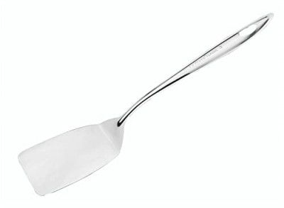 SignoraWare Kitchen Tools Stainless Steel(Food Grade) Heavy Gauge(1.3 MM) Plus Plain Turner/Spatula/Cooking Turner No.4 for Dosa/Roti/Omlette/Paranthas/PavBhaji/Breads (Size 29 cm)