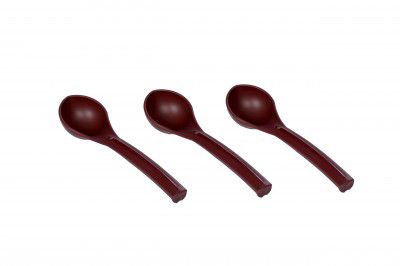 Signoraware Small Serving Ladle Set, Set of 3, Maroon