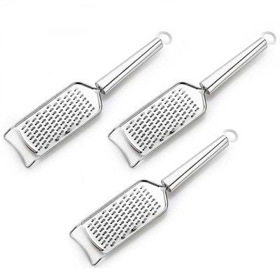 Signoraware Stainless Steel Cheese Grater, Set of 3, Multicolour