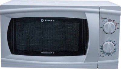 Singer 20 L Solo Microwave Oven (Maxiwave 20 S Solo Microwave Oven, 20 Litre, White)