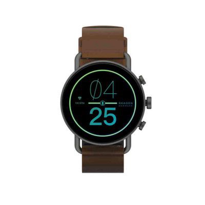 Skagen Falster Gen 6 Smartwatch with AMOLED Screen, Snapdragon 4100+ Wear Platform, Wear OS by Google, Google Assistant, SpO2, Wellness Features and Smartphone Notifications