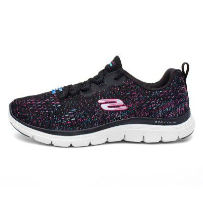 Skechers Womens Flex Appeal 4.0-Vivid Spirit Casual Shoe