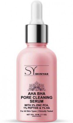 Skinyas AHA BHA Pore cleaning serum for men & women  (30 ml)