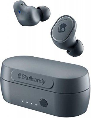 Skullcandy Sesh Evo Truly Wireless Bluetooth in Ear Earbuds with Mic (Chill Grey, Black)