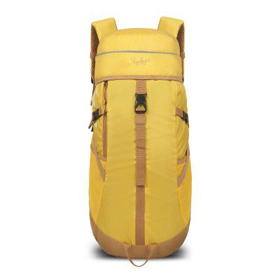 Skybags Mount 66cm 45L Polyester Mustard Rucksack With Raincover