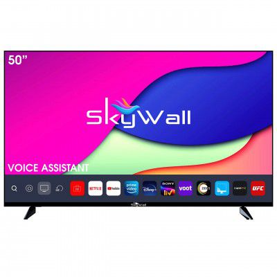 [Extra ₹5550 OFF] SKYWALL 50 inches 4K Ultra HD Smart LED TV 50SW-VS