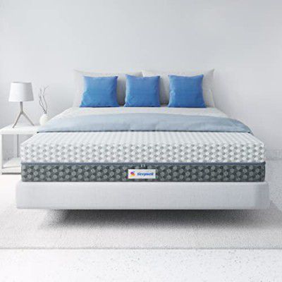 Sleepwell Dual PRO Profiled Foam Reversible 5-inch Queen Bed Size(72x60x5)