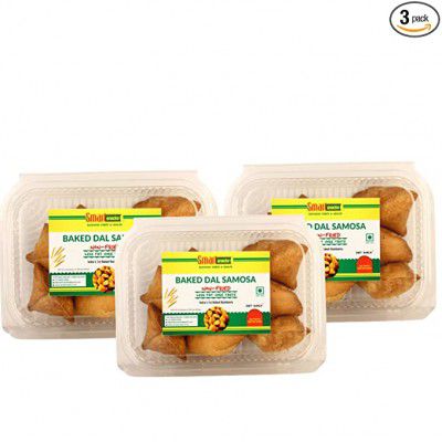 Smart snacks Baked Dal Samosa (Pack 0f 3) 600